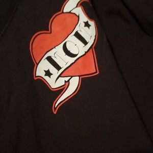 Toofast long sleeve black shirt